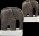 Uttermost® Timeless Tusk 2-Piece Antique Bronze/White Sculpture Set-0