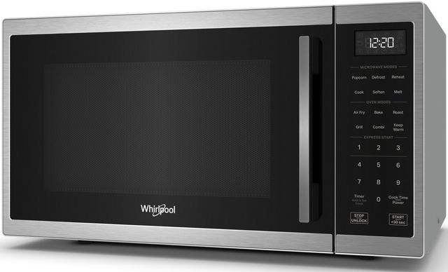 Whirlpool® 1.0 Cu. Ft. Stainless Steel Countertop Microwave -4