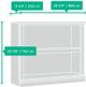 Sauder® Select Oiled Oak® 2-Shelf Bookcase-1