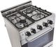 Unique® Appliances Prestige 20" Stainless Steel Freestanding Gas Range-4