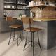 Amisco Customizable Bean Swivel Bar Stool-2