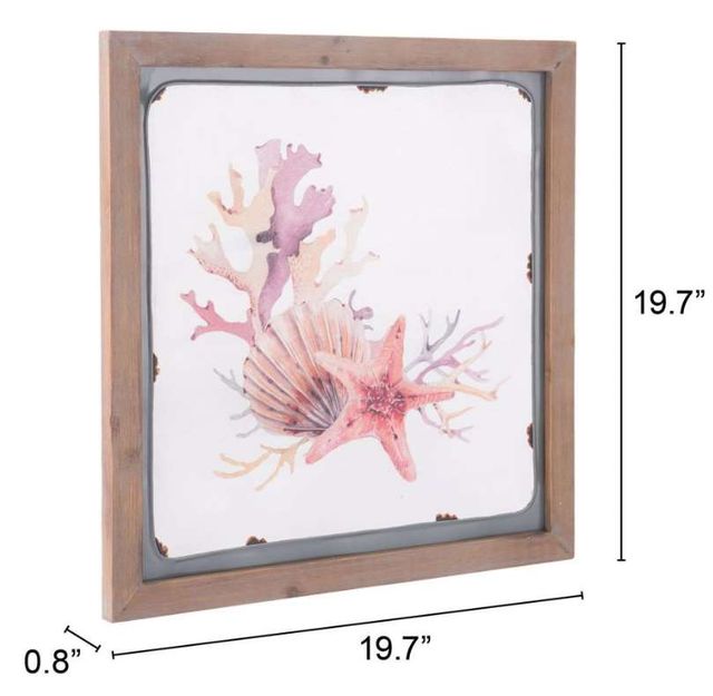 Zuo® Modern Sea 2 Beige/White Wall Art-4