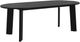 Moe's Home Collection Delta Black Teak Outdoor Oval Dining Table -0