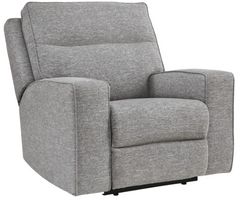 Signature Design by Ashley® Biscoe Pewter Power Recliner with Adjustable Headrest