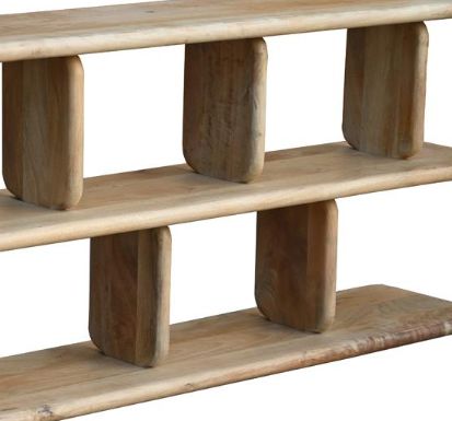 Jaipur Furniture Nura Brown Display Bookcase-1