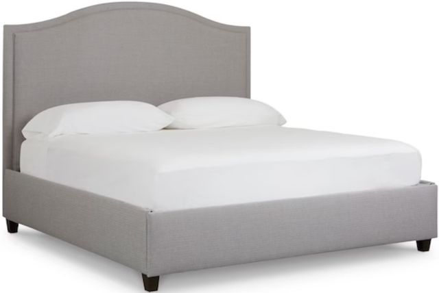 Bassett® Furniture Vienna Zinc King Upholstered Headboard-2