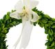 A & B Home Green Boxwood Ring-1