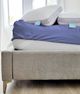 Dreamfit® DreamComfort™ 4-Piece Blue Microfiber Queen Sheet Set-1