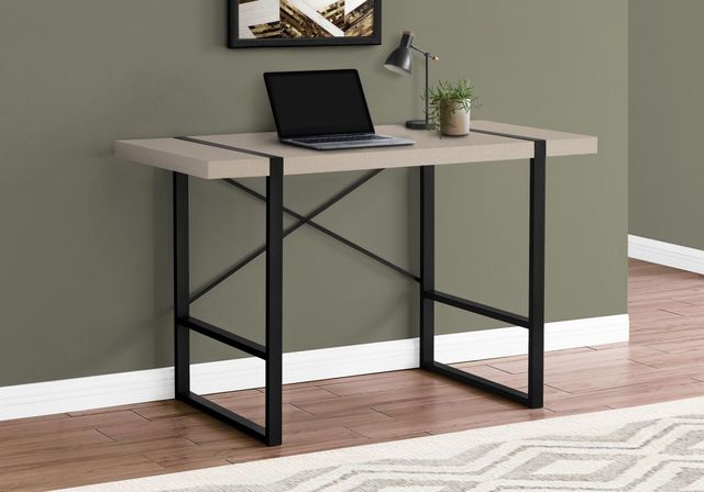Monarch Specialties Inc. Taupe Computer Desk-0