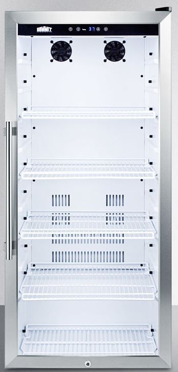 Summit® Commercial Series 9.0 Cu. Ft. Stainless Steel Beverage Center-0