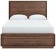 Signature Design by Ashley® Fortlorn Walnut Brown Queen Panel Bed-3