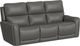 Flexsteel® Customizable Carter Power Reclining Sofa with Console, Power Headrests and Lumbar-1