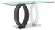 Global Furniture USA D1628 5-Piece White Dining Set-1