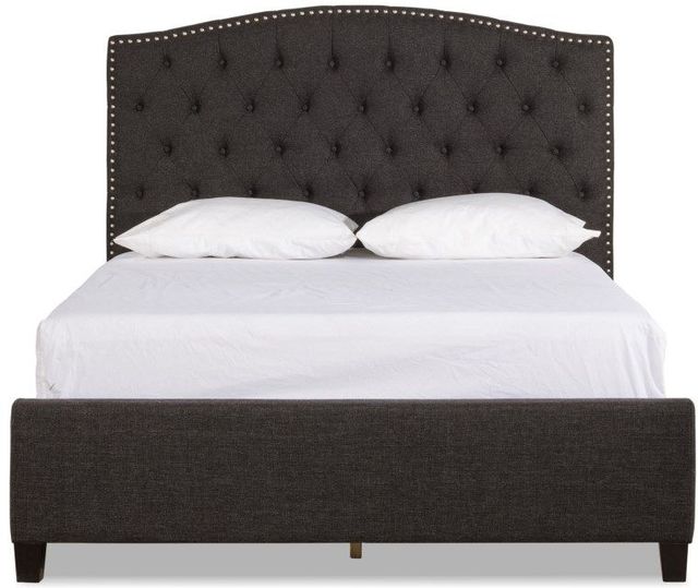HH2 Home Lila Onyx Linen Queen Bed-1