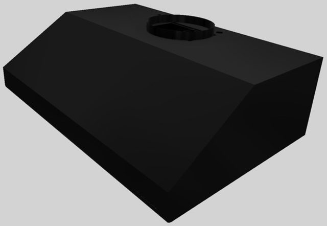 Vent-A-Hood® 30" Black Under Cabinet Range Hood-2