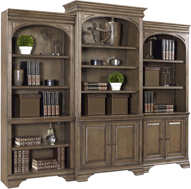 Aspenhome® Arcadia Truffle Door Bookcase-1