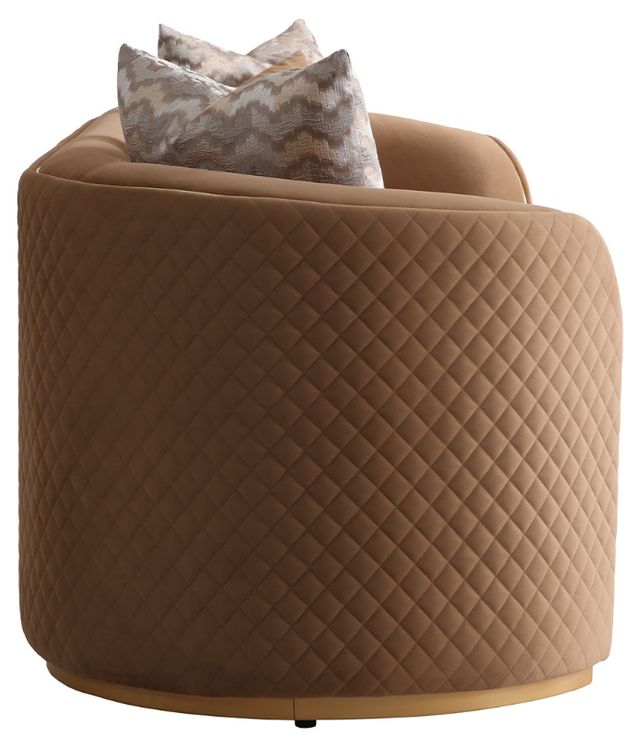 Michael Amini® Ariana Caramel/Gold Sofa-3