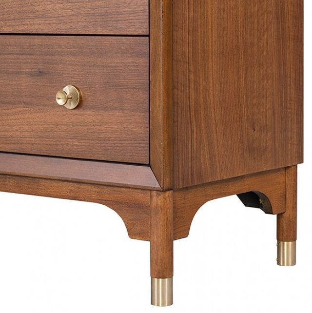 Furniture of America® Hepburne Walnut Dresser-3