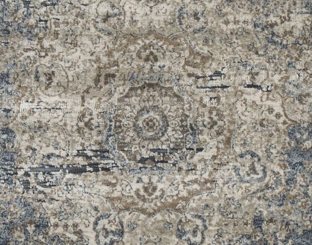 Signature Design by Ashley® South Blue/Tan 5'x7' Medium Area Rug-3