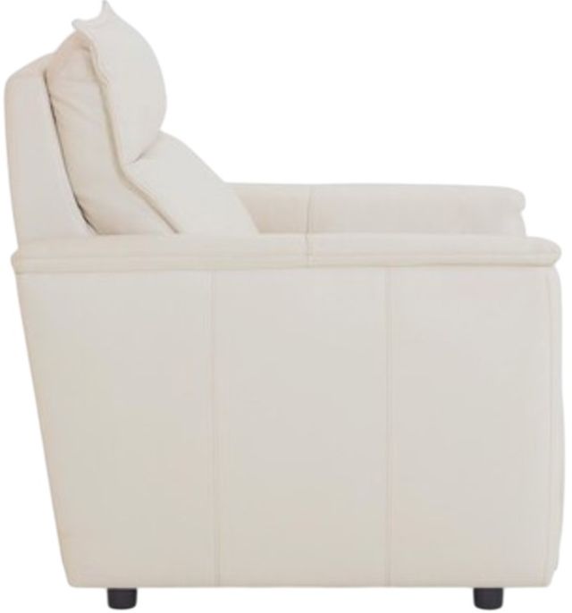 Bassett® Furniture Club Level Chauncey Vanilla Leather Power Recliner-2