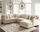 Ashley® Luxora 4-Piece Bisque Right-Arm Facing Sectional and Chaise-1