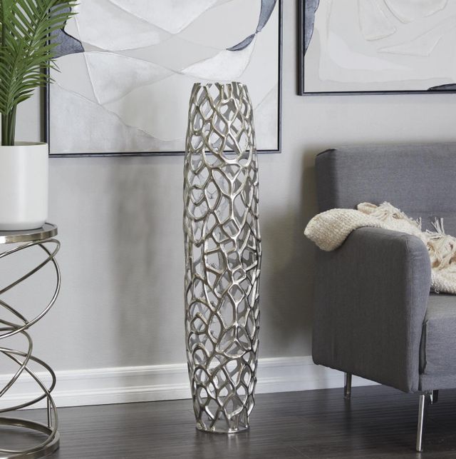 Deco Marche U Select Silver Coral Vase-3