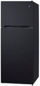 Summit® 28 in. 14.3 Cu. Ft. Black Counter Depth Top Freezer Refrigerator-1
