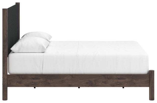 Signature Design by Ashley® Cadmori Brown Youth Full Upholstered Panel Bed-2