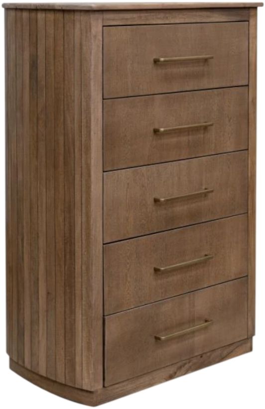 International Furniture Direct Mezquite Brown Chest-0