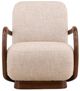 Dovetail Furniture Linfield Brown/Field Fawn Occasional Chair-1