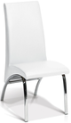 Korson Furniture Monaco White Side Chair-0