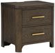 Signature Design by Ashley® Radkin Burnished Brown Nightstand-0