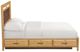 Whittier Wood® Furniture Addison Duet Queen Storage Panel Bed-4