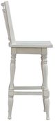 Liberty Furniture Magnolia Manor Antique White Spindle Back Swivel Bar Stool-3