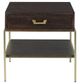 Fairfield® Libby Langdon Gibson Dark Sable End Table-1