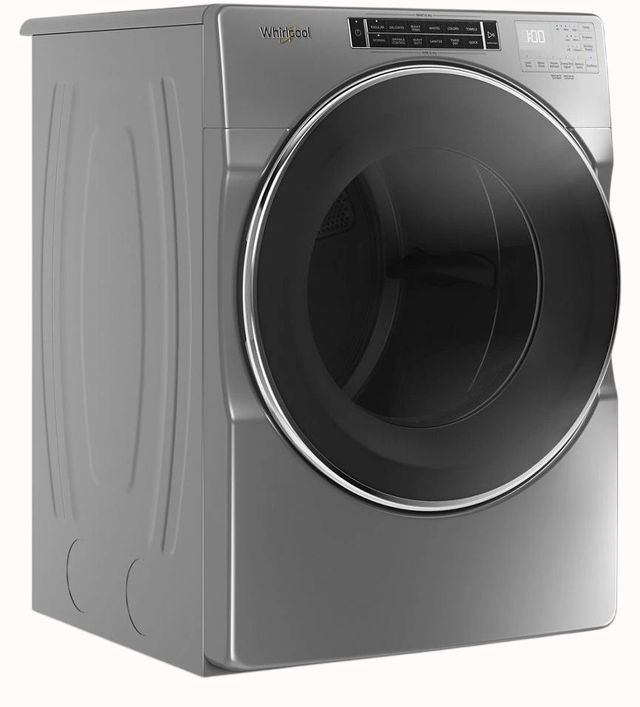 Whirlpool® 7.4 Cu. Ft. Chrome Shadow Front Load Gas Dryer-3