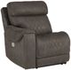 Signature Design by Ashley® Hoopster 6-Piece Gunmetal Curved Power Reclining Sectional-2