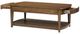 Signature Design by Ashley® Burkbyer Brown Rectangular Cocktail Table-1