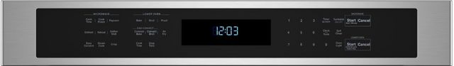 KitchenAid® 30" Stainless Steel Oven/Microwave Combo Electric Wall Oven-2