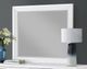 Coaster® Marielle Distressed White Dresser Mirror-3