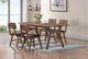 New Classic® Home Furnishings Thea 5-Piece Black/Walnut Dining Set-1