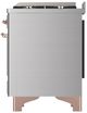 Ilve® Majestic III 48" Stainless Steel Pro Style Dual Fuel Natural Gas Range with Griddle and Copper Trim-3