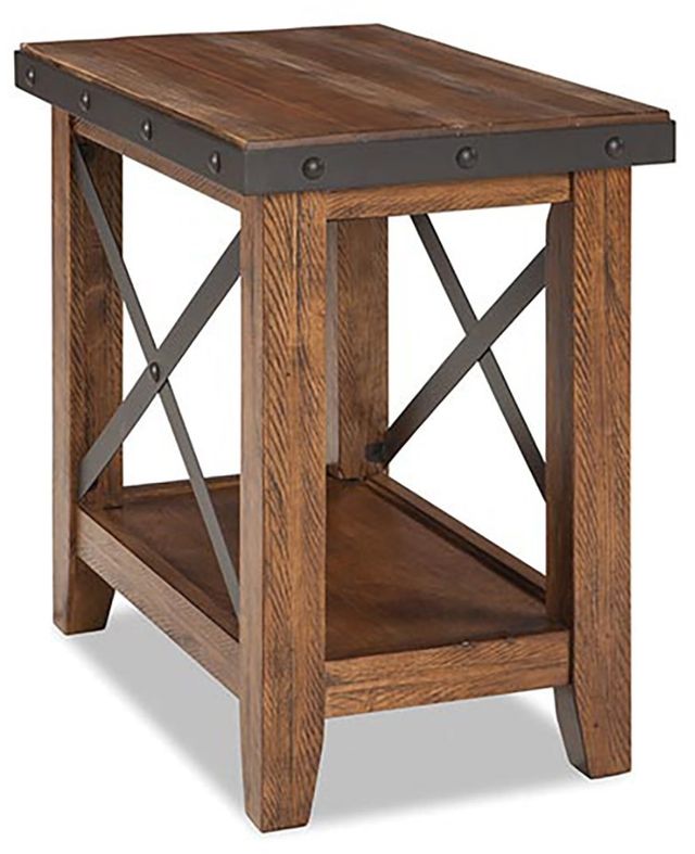 Intercon Taos Canyon Brown Chairside Table-0
