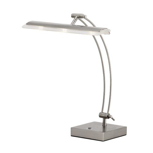Adesso® Esquired Brushed Steel LED Desk Lamp-0