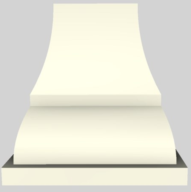 Vent-A-Hood® Designer Series 36" Biscuit Island Range Hood-1