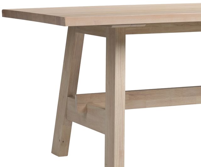 Intercon West End Natural Lodge Trestle Table-1