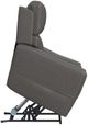 Flexsteel® Carter Smoke Power Lift Recliner with Power Headrest and Lumbar-4