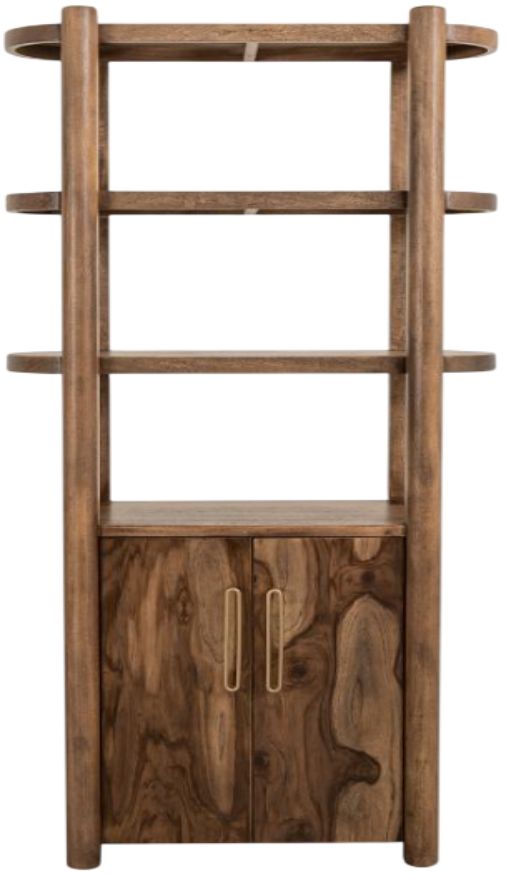 International Furniture Direct Balam Brown Pier-3