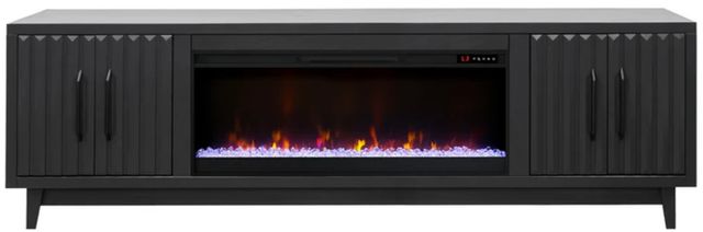 Legends Home Radiance Seal Skin Black 92" Fireplace TV Console-0