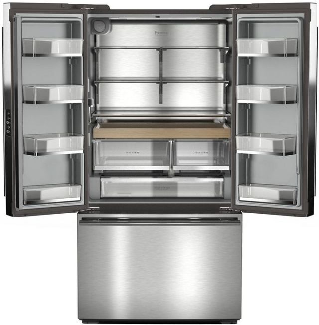 KitchenAid® 36" 24.3 Cu. Ft. PrintShield™ Stainless Steel Counter Depth French Door Refrigerator with Interior Dispense-1